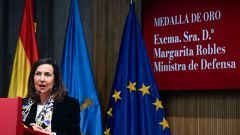 La ministra de Defensa, Margarita Robles