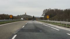 As est la A-52 entre Ourense y Vern