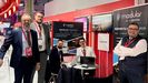 Galvintec, empresa del vigus Grupo Alvario, repite presencia en el Mobile World Congress. A la izquierda, Manuel Balseiro, director del rea TIC.