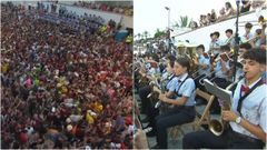 La Banda Municipal de Música de Ciutadella hizo las delicias de miles de personas durante la celebración del Sant Joan.