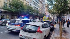 Despliegue por la colisi�n m�ltiple en Juan Fl�rez