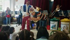 Los ni�os de Rubi�ns tuvieron una sesi�n de cuentacuentos. 