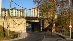 Paso inferior de la calle Ram�n Puga, de acceso a Barroc�s