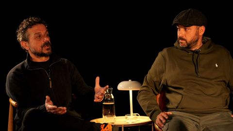 Participantes en uno de los videop�dcast.