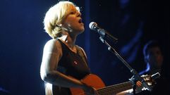 A cantante S�s no Festival do Castro do 2017, o �lltimo que se celebrou ata agora en Pant�n