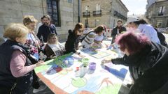 Pintan un mural para dar visibilidad a las enfermedades raras