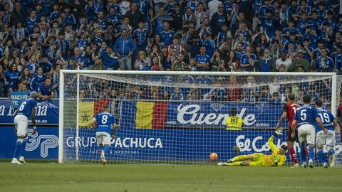 Final del play off de ascenso entre el Real Oviedo y el Mirandés