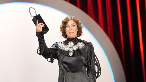 La directora Amanda Kernell durante la gala de clausura del Festival de San Sebasti�n, en el Teatro Victoria Eugenia, a 26 de septiembre de 2026, en San Sebasti�n