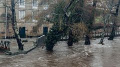 Inundaciones provocadas por la borrasca Joseph en la provincia de Ourense