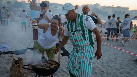 Parrillada en la playa