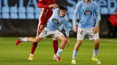 Anxo Rodr�guez, durante el Cetla Fortuna-Tenerife de este viernes.