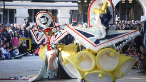 Desfile de entroido en Lugo.