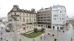 La sede de la empresa est� en la plaza de Santo Domingo