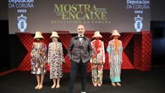 Modesto Lomba, nunha edici�n anterior da Mostra do Encaixe