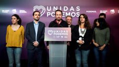 Pablo Iglesias: �Volvemos a tender la mano al PSOE�