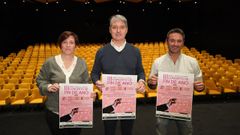 El alcalde present el concierto junto a la concejala de Cultura y el director de la Escuela de Msica.