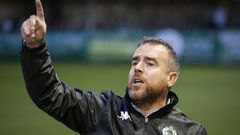 Javi Rey, entrenador del Arenteiro.