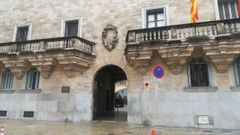 Fachada del palacio de Justicia de Palma, donde se celebrar� el juicio contra la mujer acusada de abusar sexualmente de su hijo discapacitado