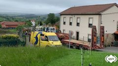Accidente de Corvera en el que falleci� un hombre de 68 a�os