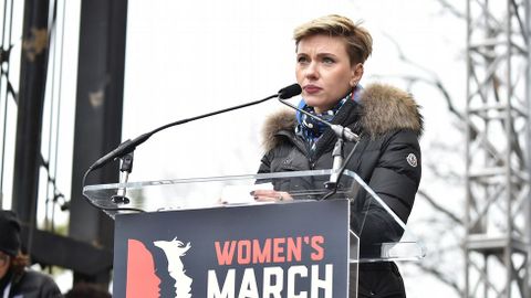 Scarlett Johansonn, en Washington