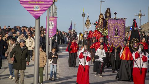 Procesi�n del Ecce Homo en O Porto do Son