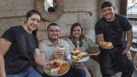 Choiva Caf�, en Santiago
