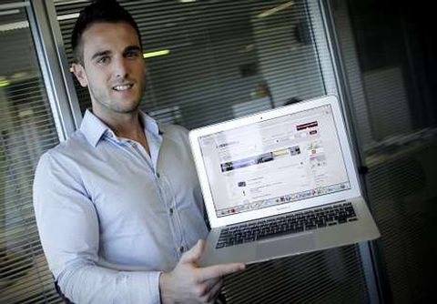 Marcos Lodeiro cre� Vinoanuncios con 28 a�os 