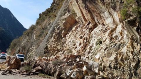 Desprendimiento en la AS-15