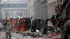 Explosi�n de gas en una panader�a del centro de Par�s