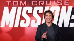Tom Cruise (Siracusa, Nueva York, 1962), en el preestreno del filme en EE.UU.