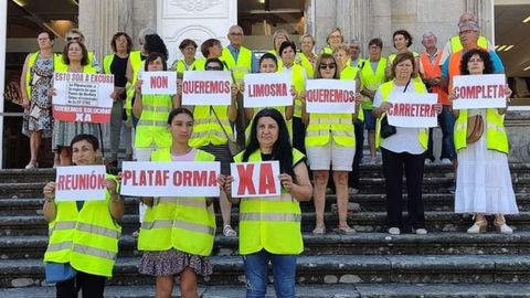 Los vecinos documentan los m�ltiples accidentes que se producen.