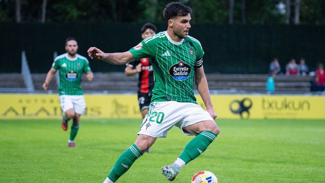 �lvaro Gim�nez, jugador del Racing de Ferrol