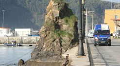 El atropello se produjo en la carretera de acceso al puerto de Cedeira en agosto de 2012. 