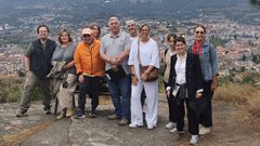 Foto de grupo de una de las sesiones del curso sobre termalismo