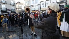 La praza Maior es el centro de todas las activides del entroido de Xinzo