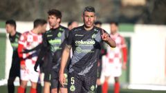 Esta vez Pol Bueso s� termin� el partido de Guijuelo con el resto de sus compa�eros del Arenteiro