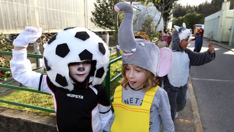 Fiestas de carnavales en los colegios de Barbanza