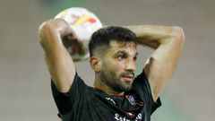 Luca Ferrone, en la imagen en un partido de la primera vuelta, sufri� una lesi�n.