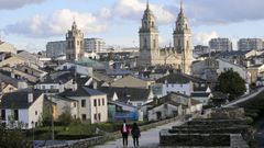 Barrio de A Tiner�a, en Lugo, donde la Xunta desarrolla un proyecto de rehabilitaci�n integral