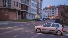 Avenida de Fisterra, en Cee