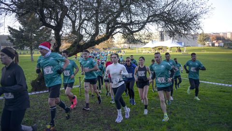 Carrera San Silvestre de Lugo, organizada por el Club Fluvial