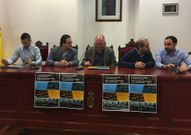 Cabaleiro, Prego, Freire, Seijo y Santos en la presentaci�n. 