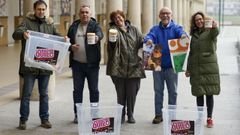 Miembros de la direcci�n de Amencer y C�ritas presentaron la 36 edici�n de la campa�a