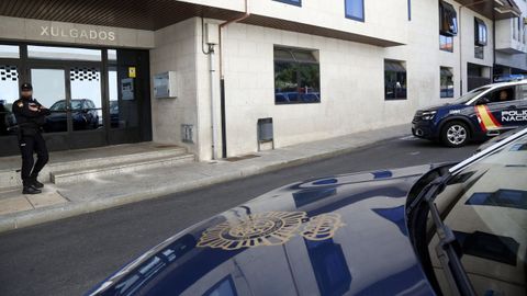 Imagen de los juzgados de Ribeira.