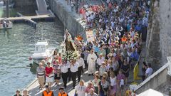 �As� fue la procesi�n mar�tima de Malpica! �El gran d�a!