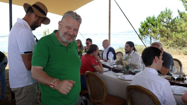 Alberto Chicote fue uno de los cocineros que participaron en la degustacin que tuvo lugar en Cabo