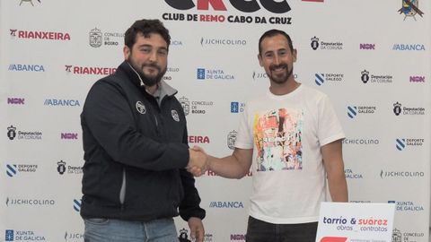 Sabino Tarro y Luis Pieiro refrendaron el acuerdo.