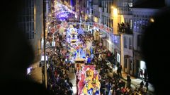 La cabalgata de reyes volver a llena la Avenida da Corua