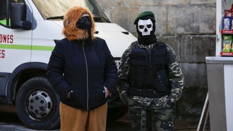 Desfile de entroido en Celanova