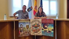 Vicente Solarat y Mar�a G. Albert presentaron el programa de la Bacofesta.